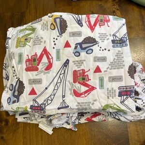 Pottery Barn Kids Twin Construction Sheets